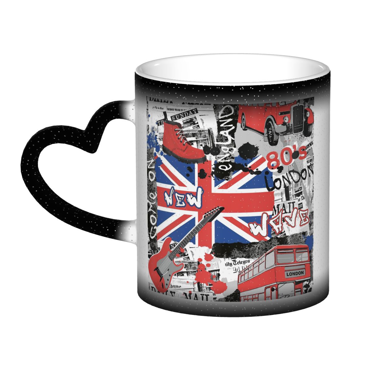 Coffee Tea Uk - Tasse mit Union Jack-Flagge des Vereinigten