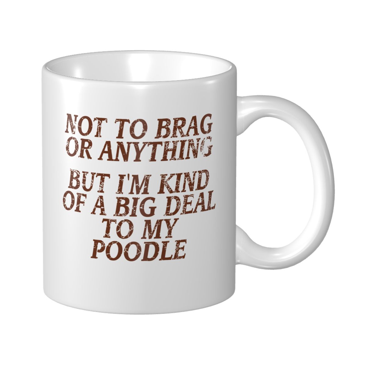 Coffee Tea Jokes - Mark Cup Becher Pudel Witz Hund