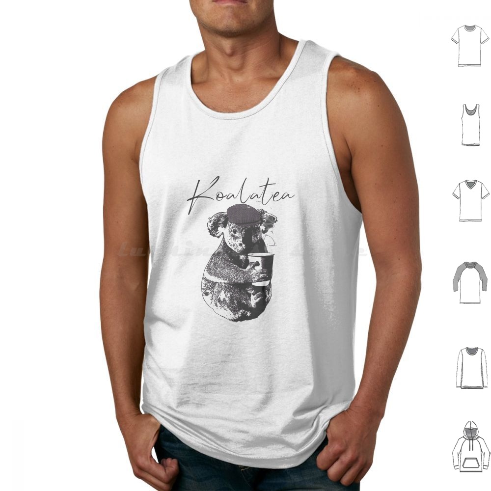 Coffee Tea Jokes - Koalatea Tanktops Weste ärmellos Tee Koala
