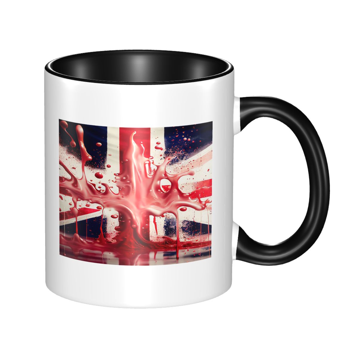 Coffee Tea Uk - Nationaler Union Jack UK Flaggen-Becher, Lustige
