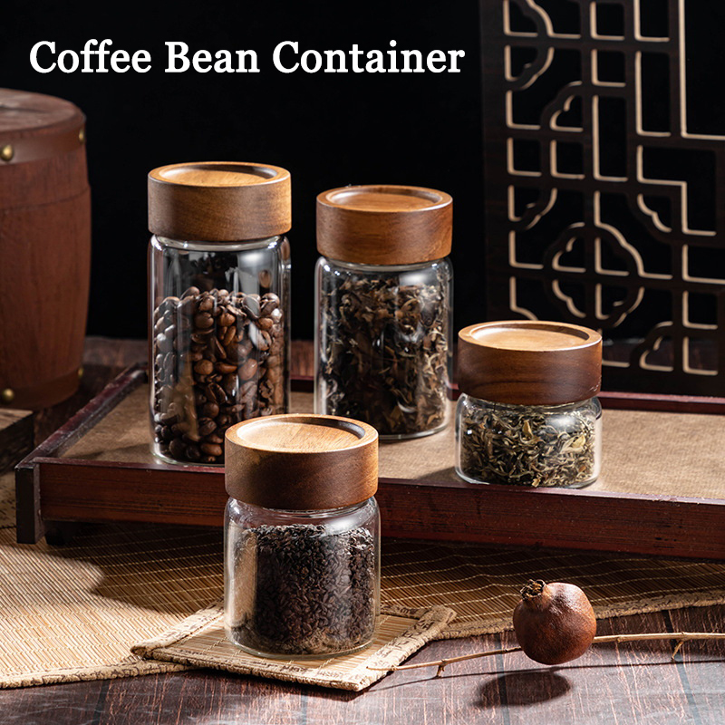 Coffee Tea And Bean - Kaffeebohnen Lagerung Container Rohr Display Rack