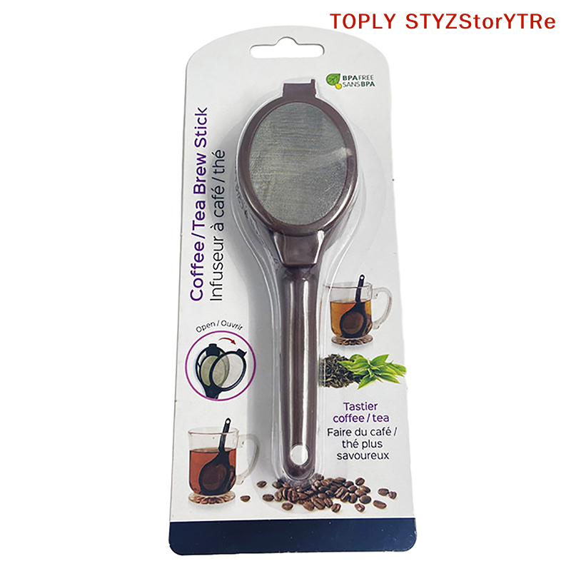 Coffee Tea Infuser - 1 Stück Kaffeekapsel-Pulverfilterlöffel Tee-Infuser Wiederverwendbarer Lose-Blatt-Sieb-Beutel
