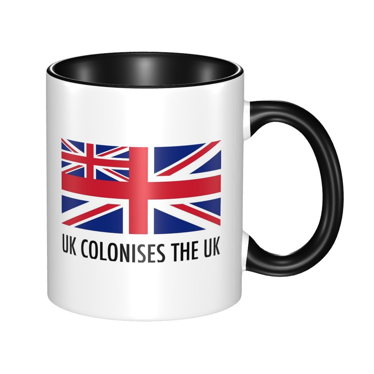 Coffee Tea Uk - Tasse mit Union Jack-Flagge des Vereinigten
