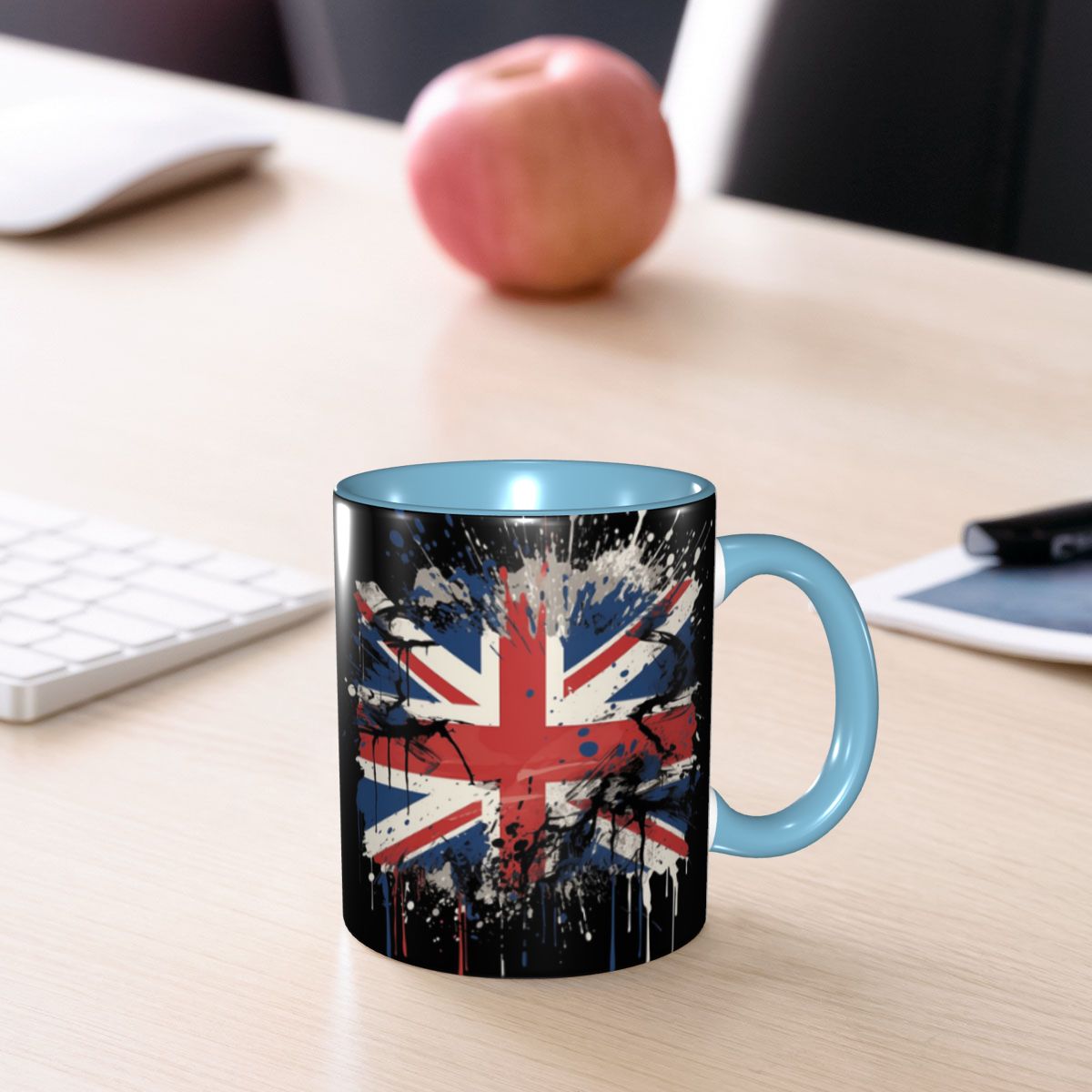 Coffee Tea Uk - Tasse mit Union Jack-Flagge des Vereinigten