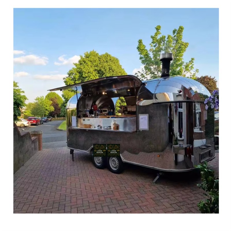 Coffee Tea Equipment - Food Truck Anhänger Mobiles Restaurant Bubble