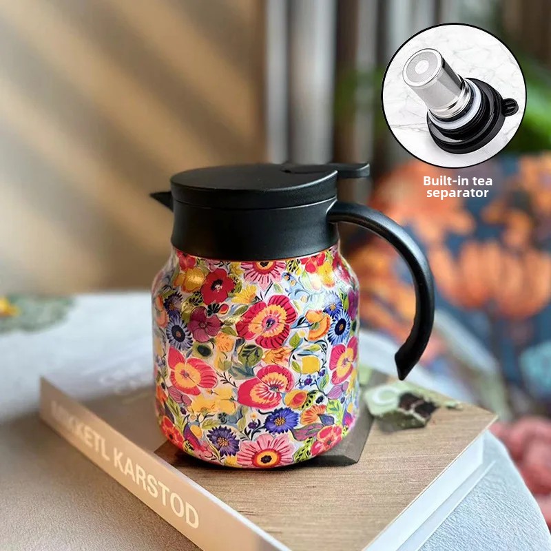 Coffee Tea Infuser - 316 Edelstahl Thermokanne 800ml Kaffeekanne mit