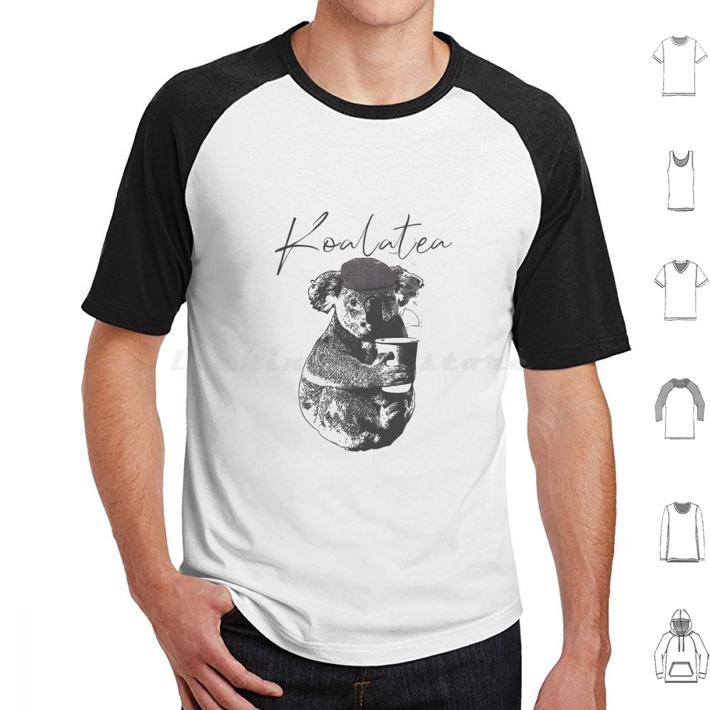 Coffee Tea Jokes - Koalatea T-Shirt für Männer, Frauen, Kinder,