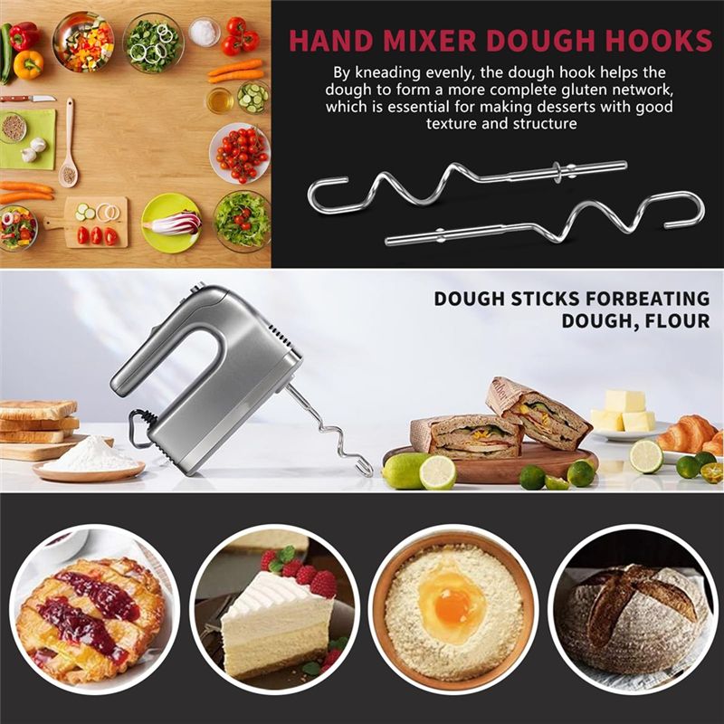 A23E-Teighaken für Handmixer,  – Kitchenaid Mixer Hand Mixer Bewertung und Preis