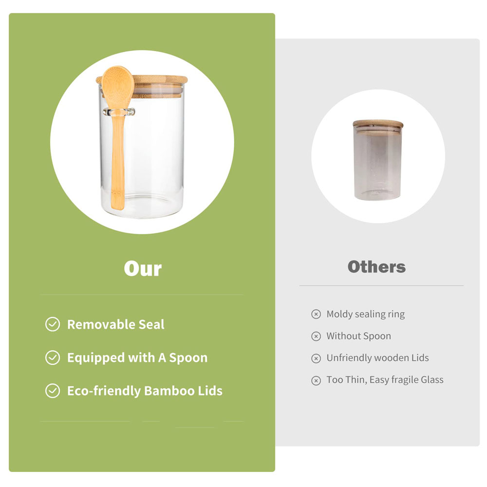 Luftdichte Lebensmittel-Aufbew – Canister Coffee Sugar Tea Bewertung und Preis