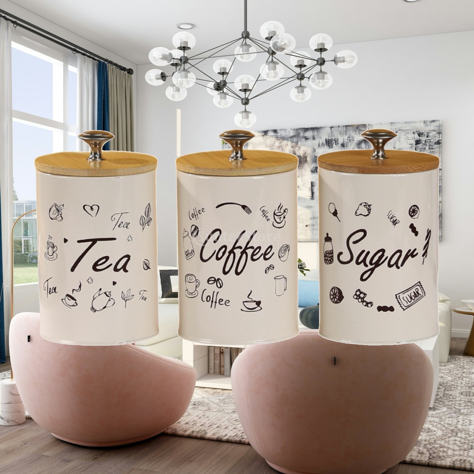 Landhaus Kaffee Tee Zucker Vor – Canister Coffee Sugar Tea Bewertung und Preis