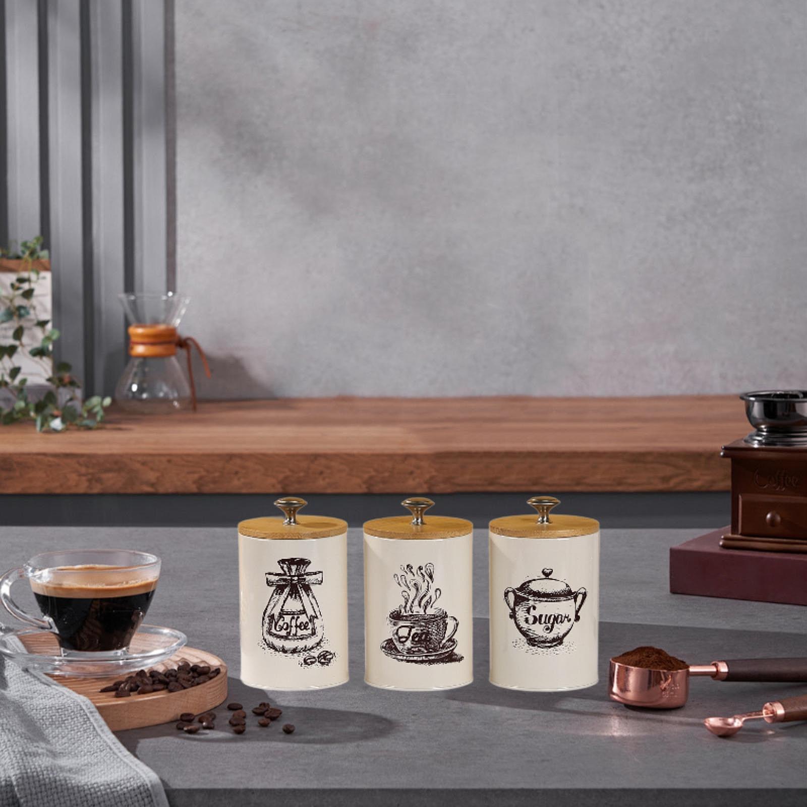 Landhaus Kaffee Tee Zucker Vor – Canister Coffee Sugar Tea Bewertung und Preis
