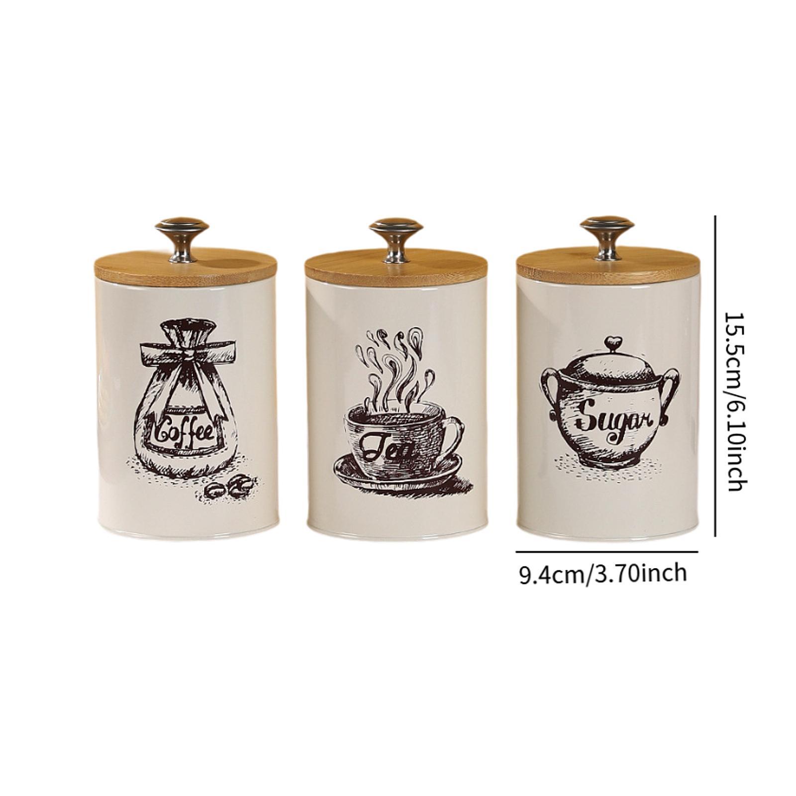 Landhaus Kaffee Tee Zucker Vor – Canister Coffee Sugar Tea Bewertung und Preis