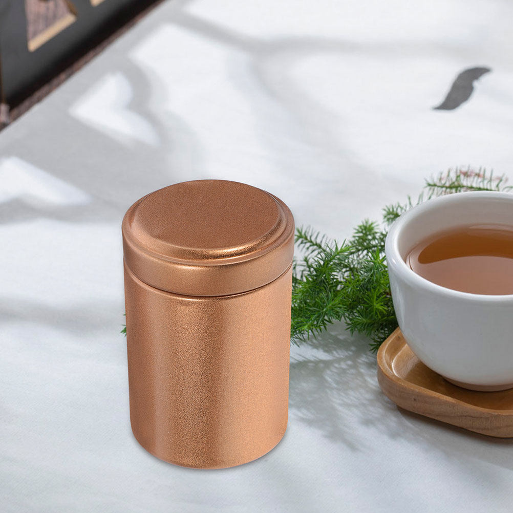 4 Stück Elegante Teedosen aus  – Coffee Tea Leaf And Bean Bewertung und Preis