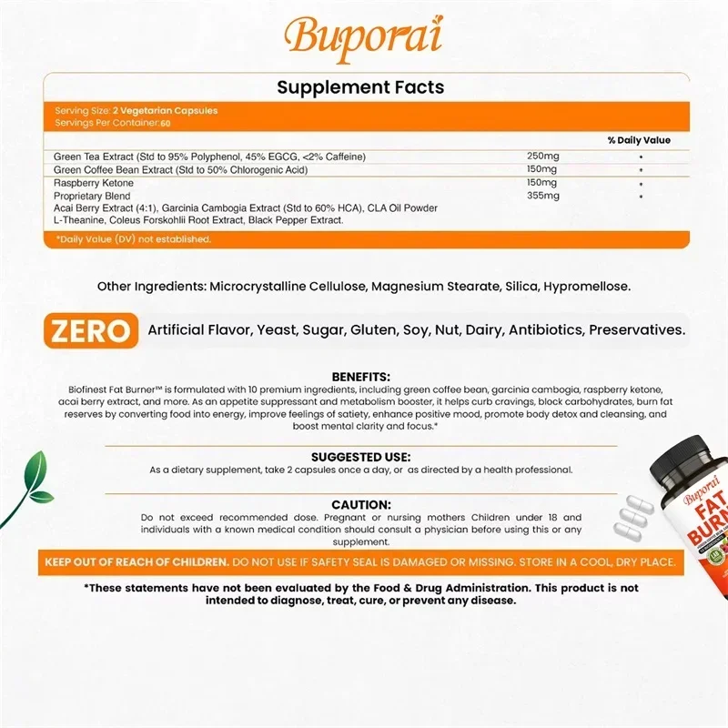 Fettverbrennerkapseln – Gesund – Coffee Tea And Bean Bewertung und Preis