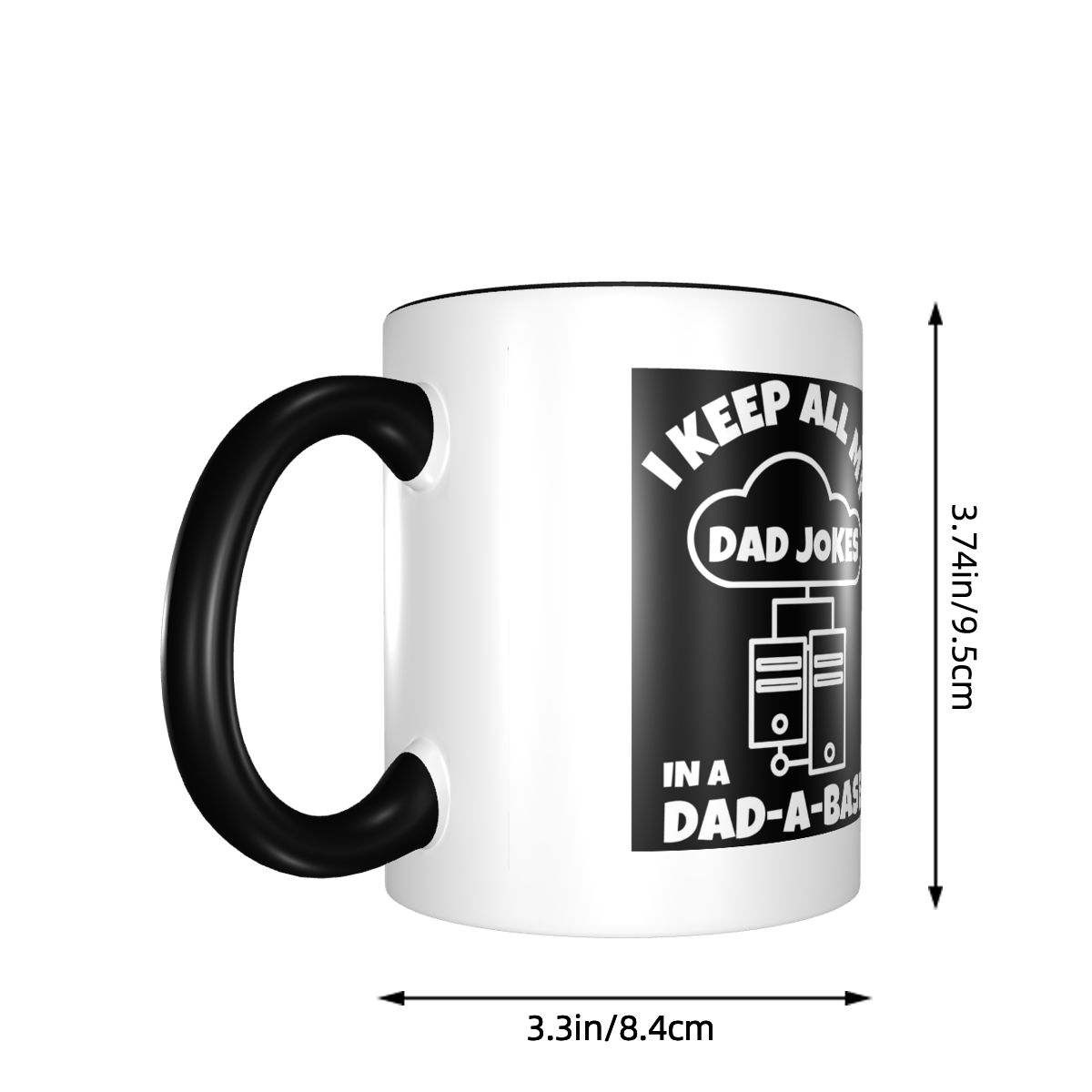 Ich bewahre alle Papa-Scherze  – Coffee Tea Jokes Bewertung und Preis