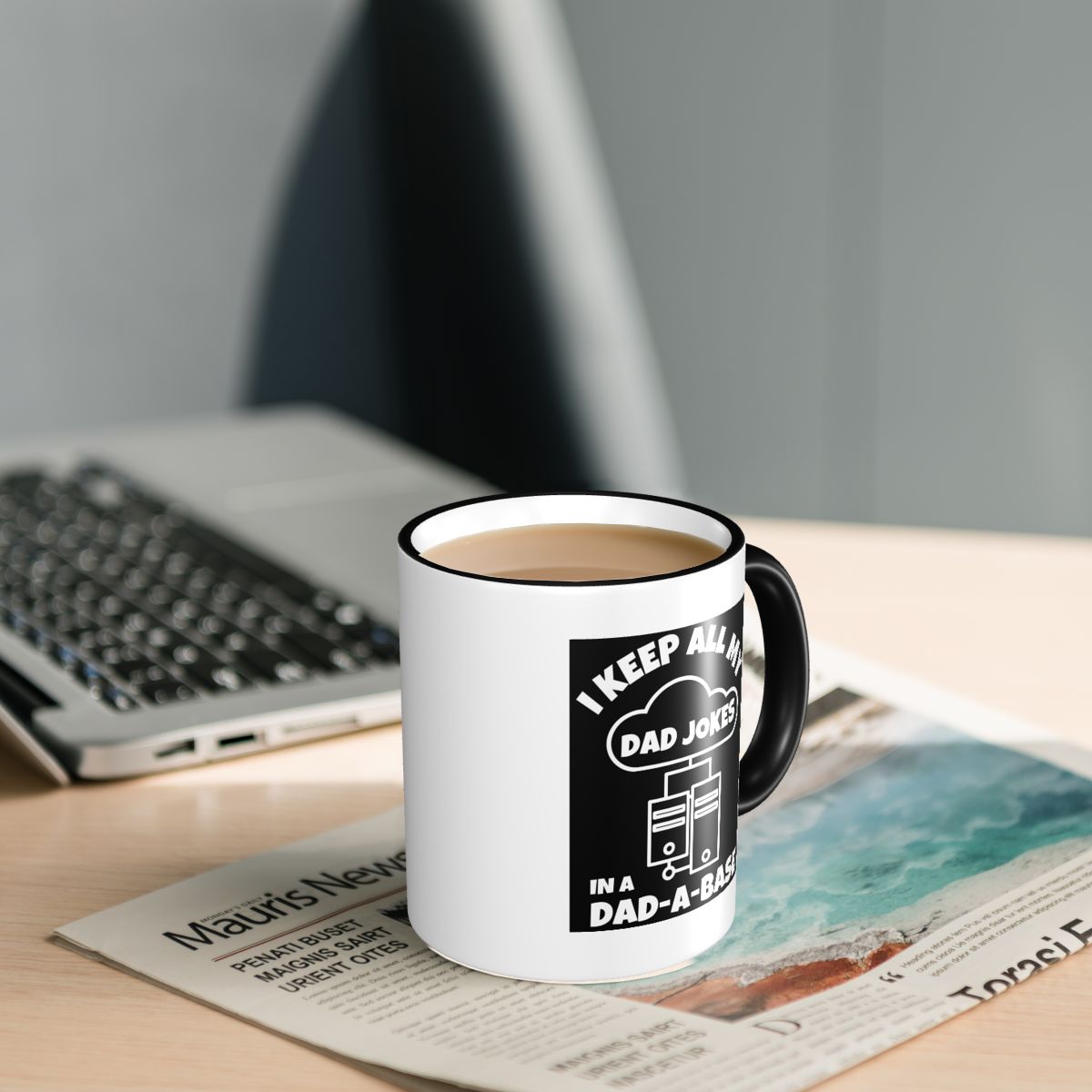 Ich bewahre alle Papa-Scherze  – Coffee Tea Jokes Bewertung und Preis