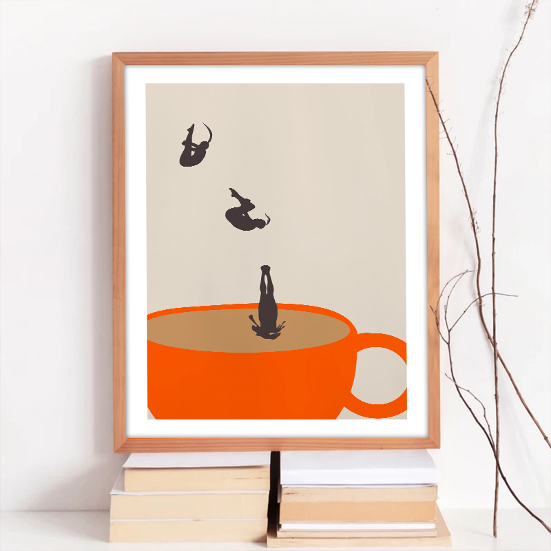 Lustiges Mädchen, Kaffee, Teet – Coffee Tea Picture Bewertung und Preis