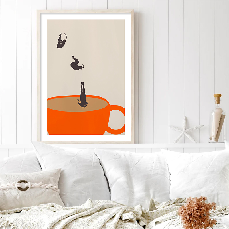 Lustiges Mädchen, Kaffee, Teet – Coffee Tea Picture Bewertung und Preis
