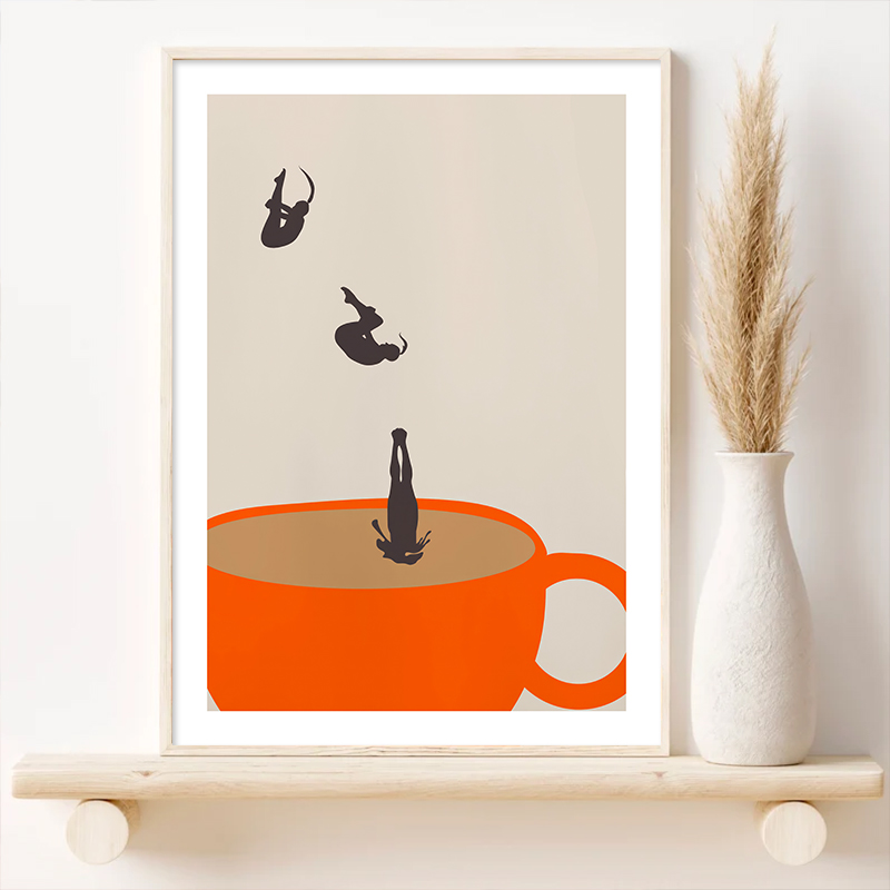 Lustiges Mädchen, Kaffee, Teet – Coffee Tea Picture Bewertung und Preis