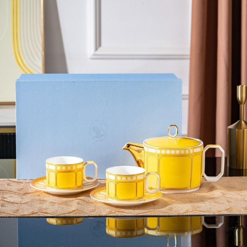 Schwanen-Design Knochenporzell – Coffee Tea Gift Set Bewertung und Preis