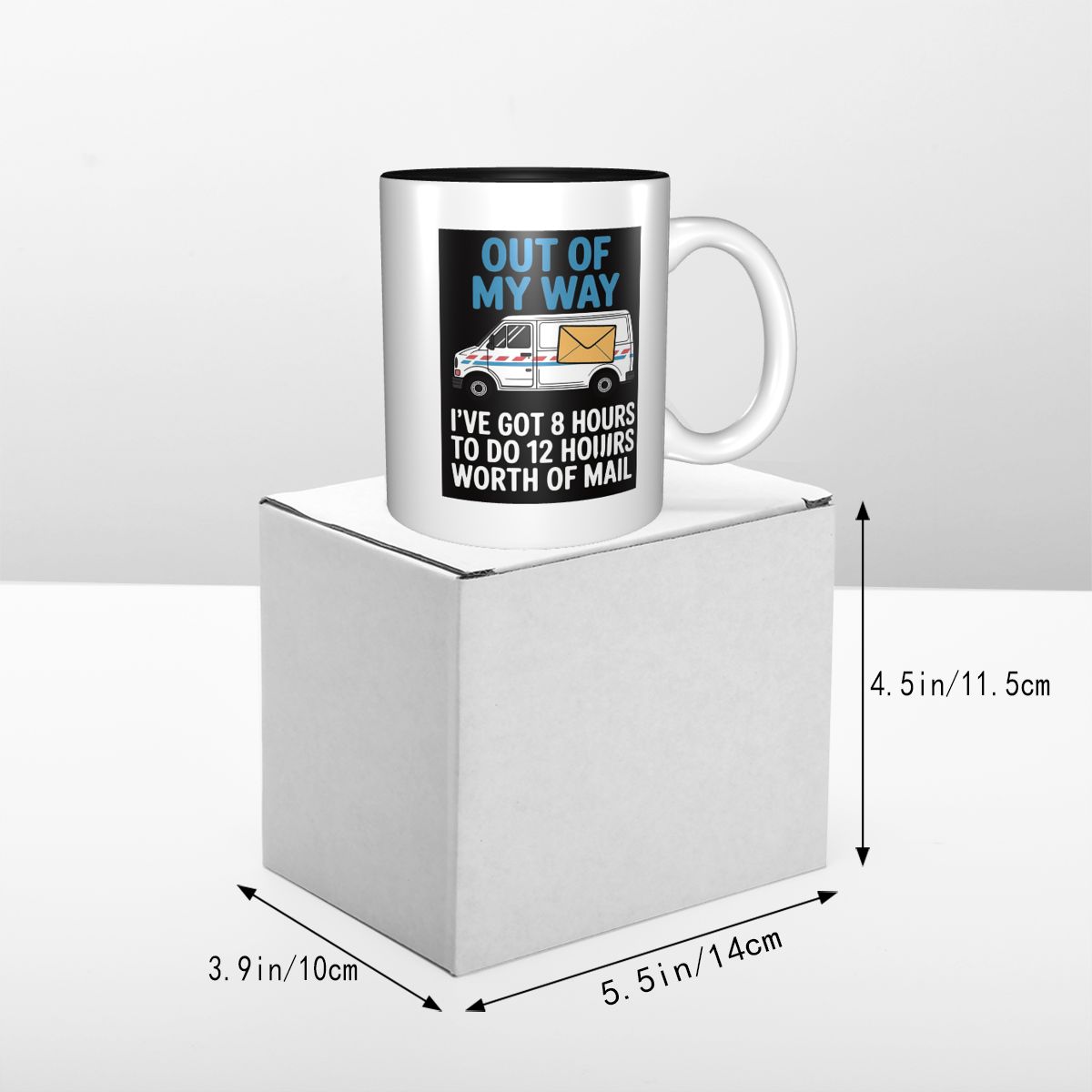 Lustiger Postfahrer-Witz für L – Coffee Tea Jokes Bewertung und Preis