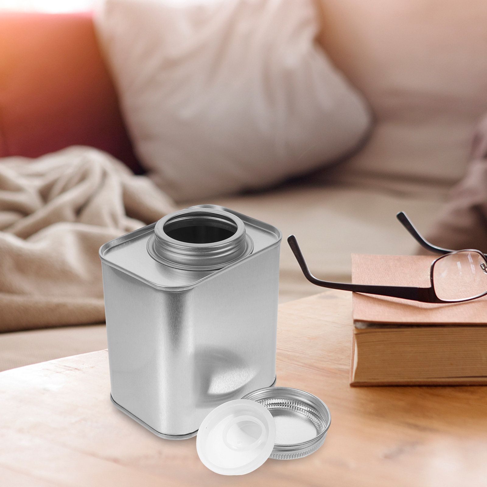 4 Stück Teedosen aus Weißblech – Canister Coffee Sugar Tea Bewertung und Preis