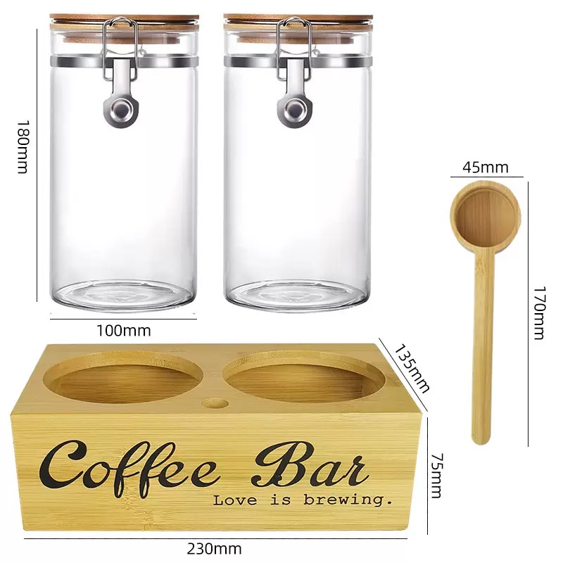 Kaffee-Vorratsdosen, 2er-Pack  – Coffee Tea And Bean Bewertung und Preis