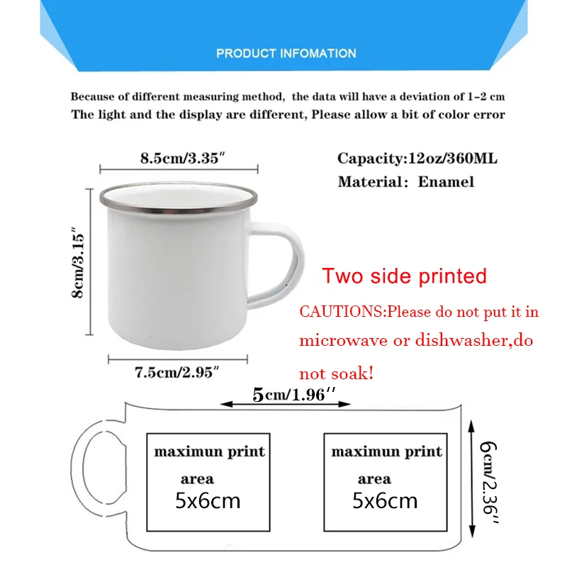Kunden spezifischer Emaille be – Coffee Tea Name Bewertung und Preis