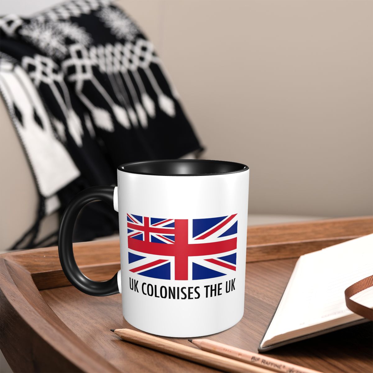 Tasse mit Union Jack-Flagge de – Coffee Tea Uk Bewertung und Preis