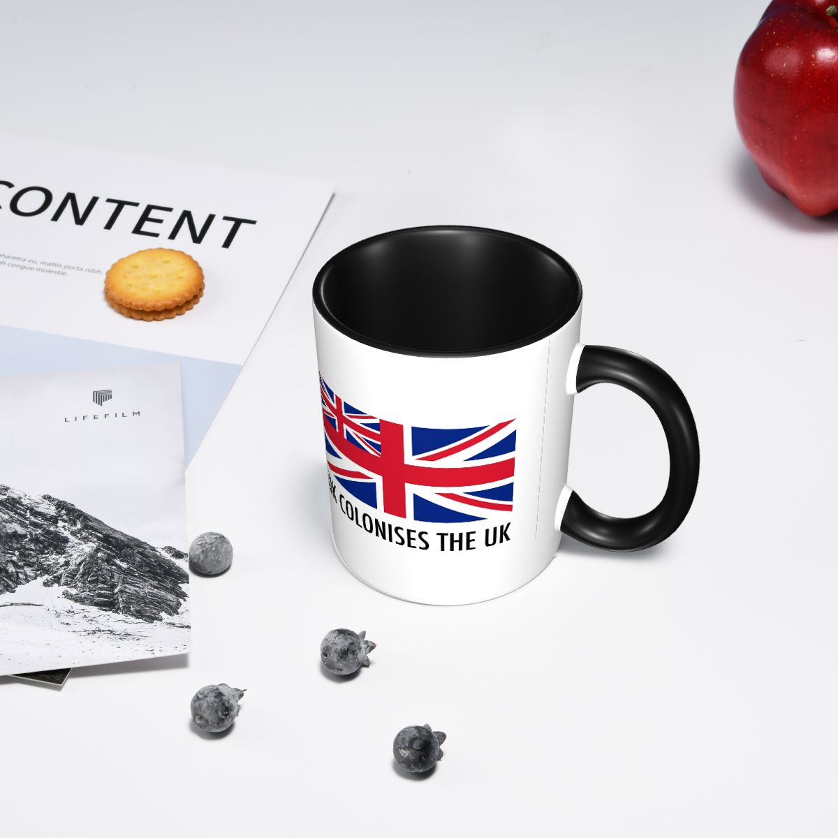 Tasse mit Union Jack-Flagge de – Coffee Tea Uk Bewertung und Preis