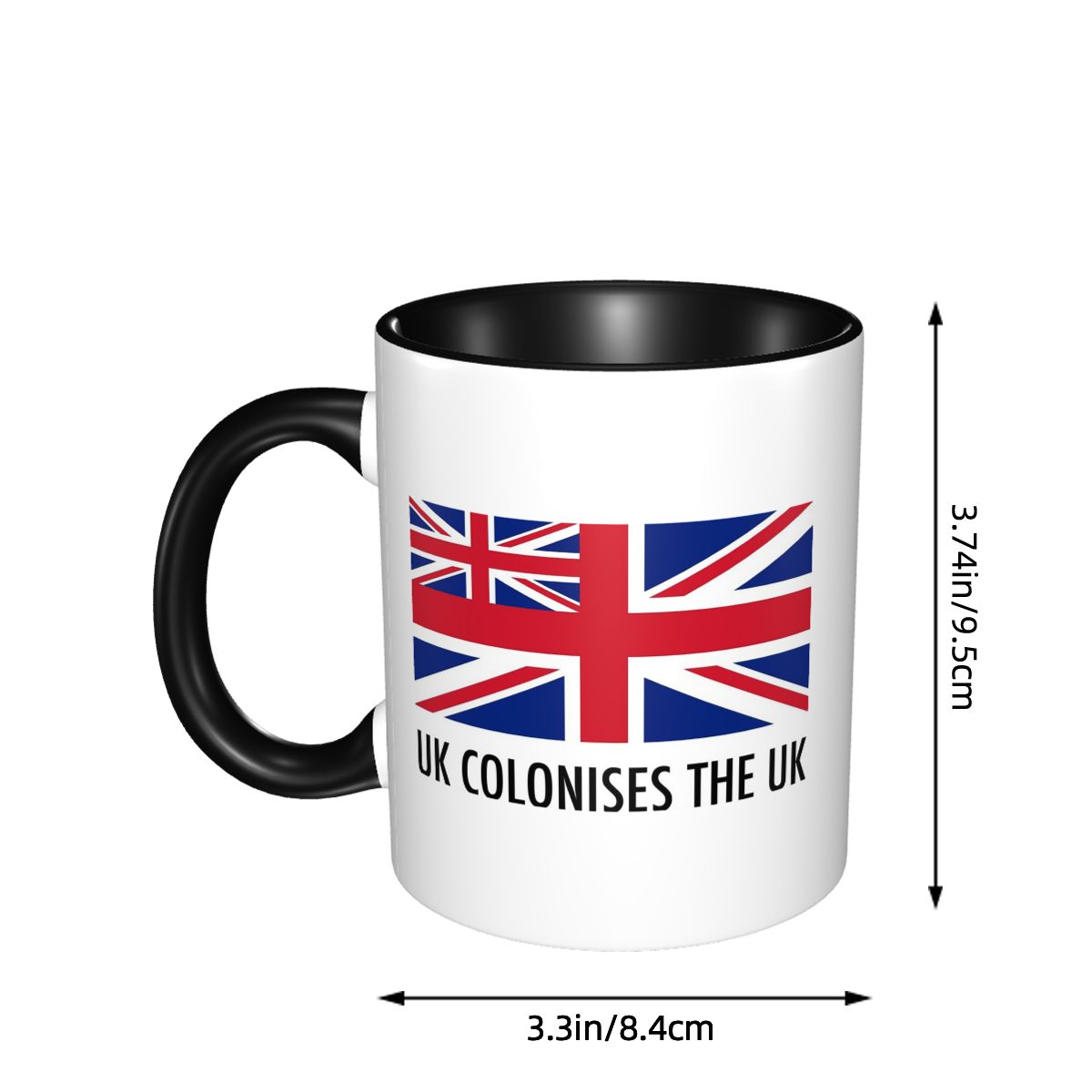 Tasse mit Union Jack-Flagge de – Coffee Tea Uk Bewertung und Preis