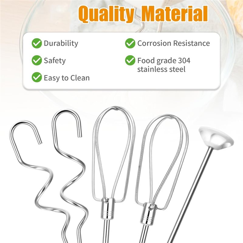 A66Z Edelstahl-Aufsätze für Ki – Kitchenaid Mixer Hand Mixer Bewertung und Preis