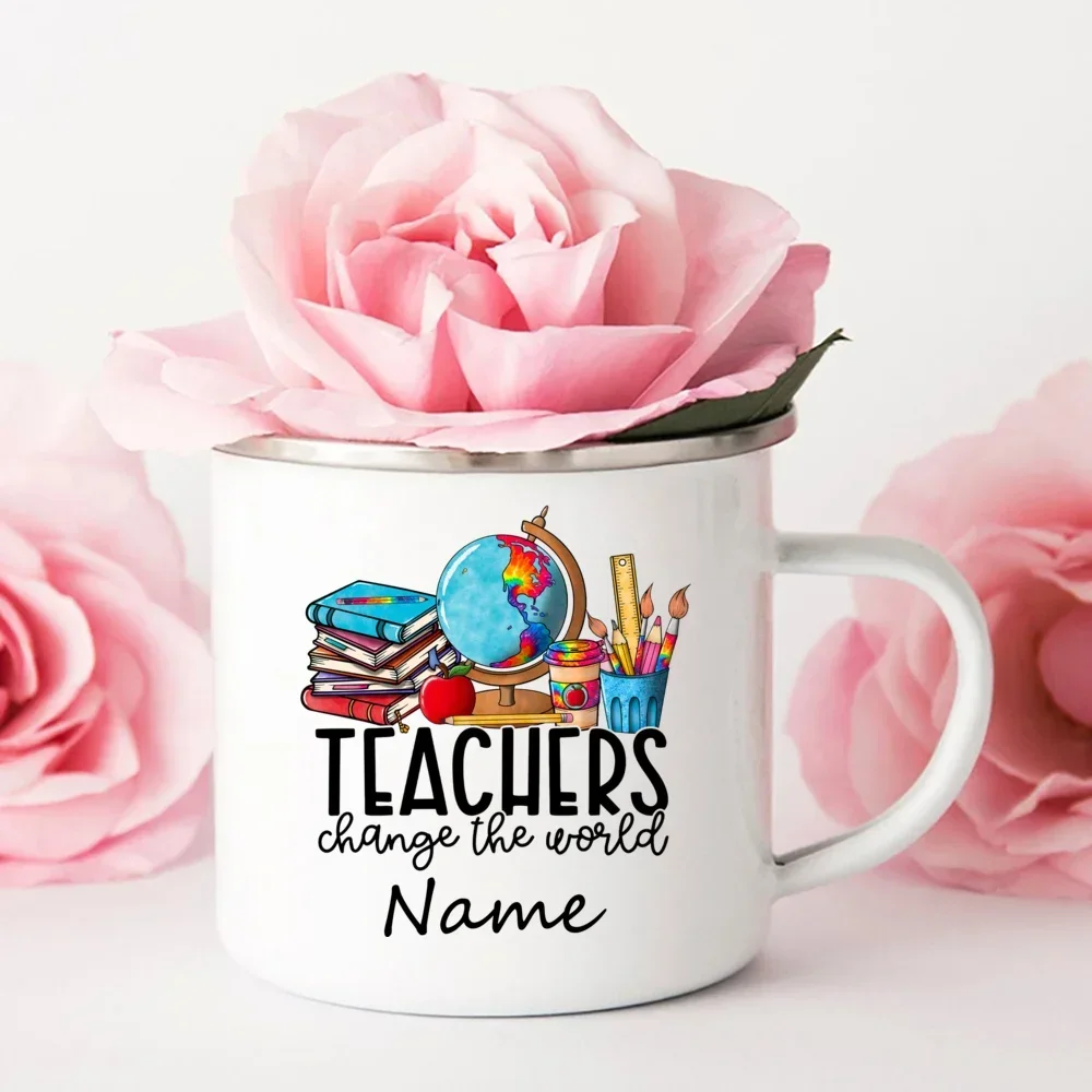 Personalisierte Emaille-Tasse  – Coffee Tea Name Bewertung und Preis