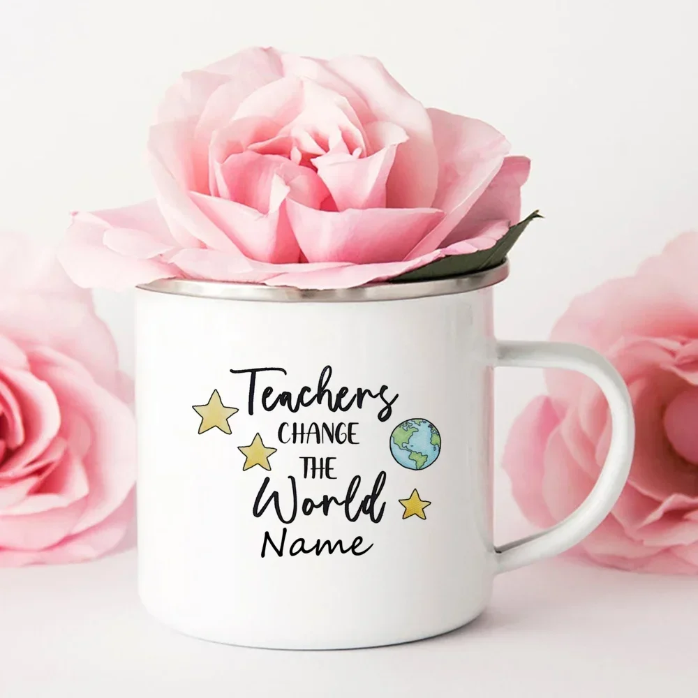 Personalisierte Emaille-Tasse  – Coffee Tea Name Bewertung und Preis
