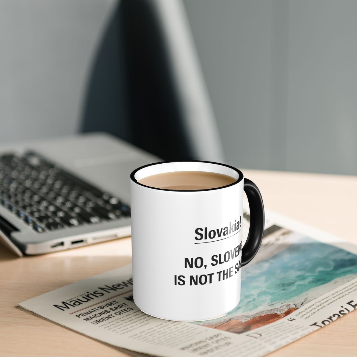 Lustiger Geographie-Witz Slowa – Coffee Tea Jokes Bewertung und Preis