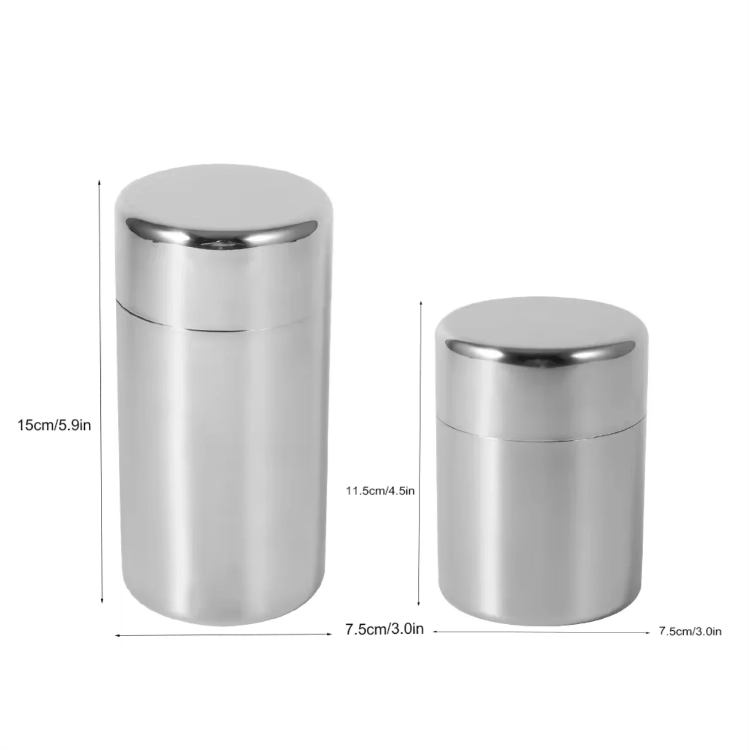 Teeblatten-Dosen aus Edelstahl – Canister Coffee Sugar Tea Bewertung und Preis