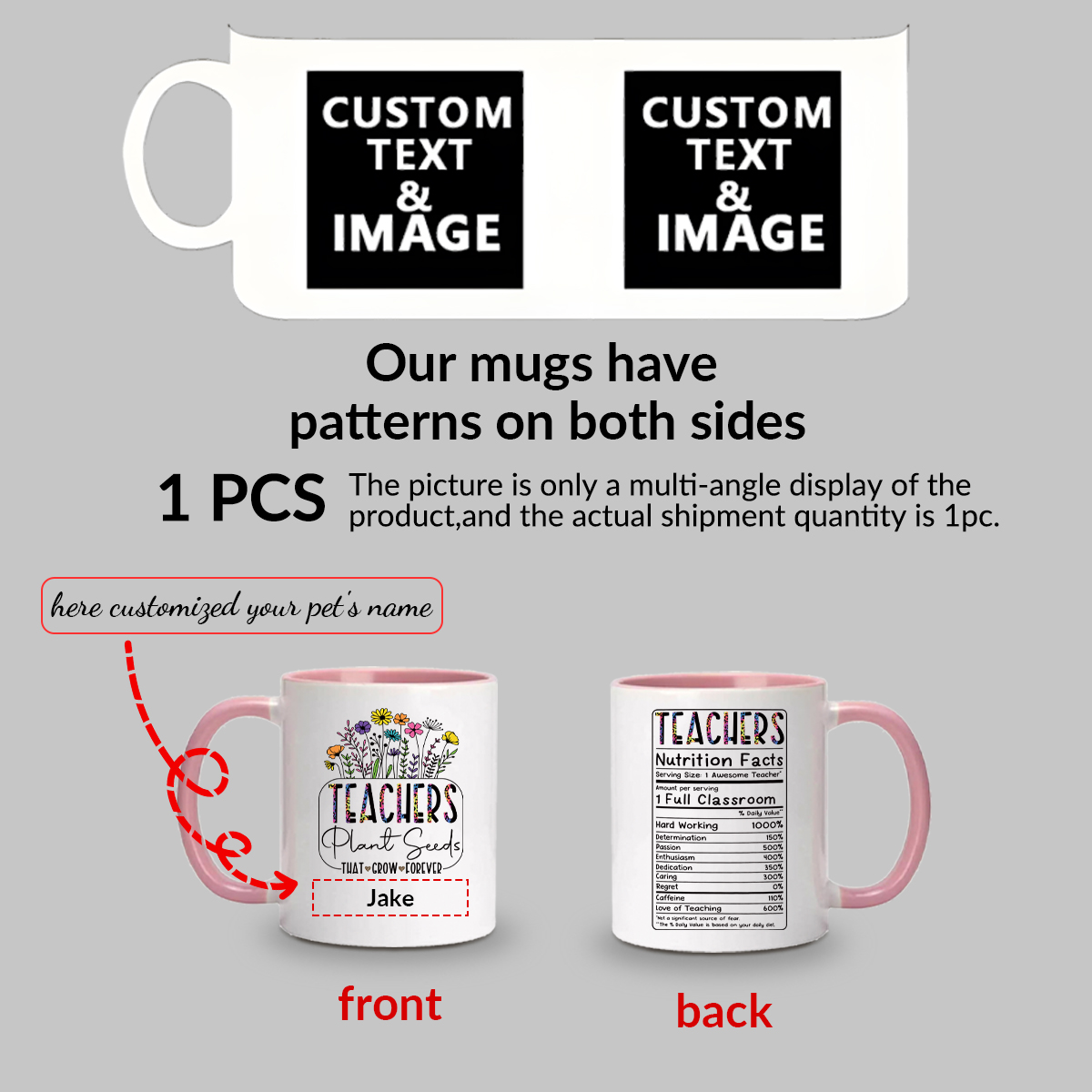 1pc anpassen Name personal isi – Coffee Tea Name Bewertung und Preis