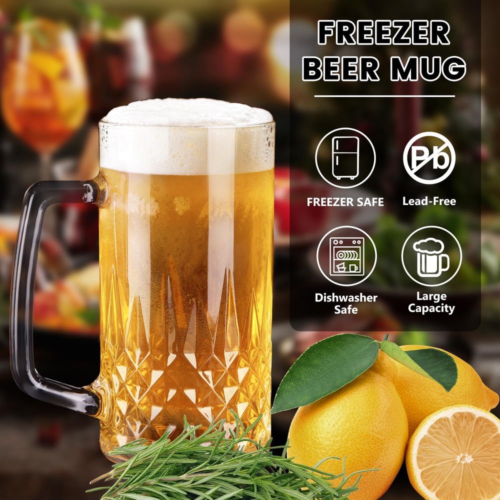 20 oz Schwere Glasbecher-Set m – Coffee Tea Gift Set Bewertung und Preis