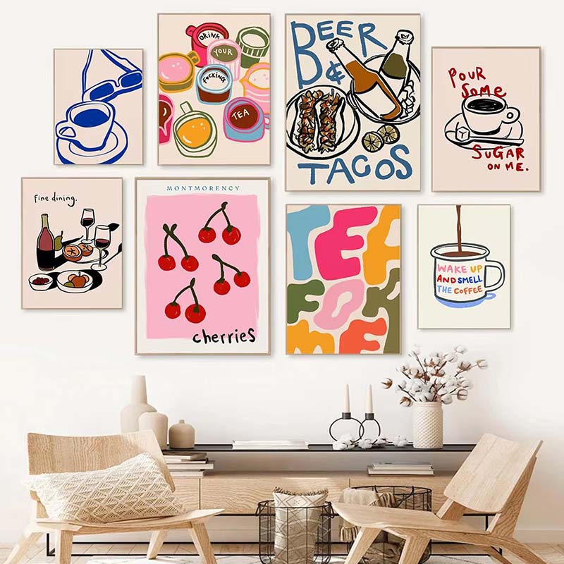 Abstrakte Kaffee Nachmittagste – Coffee Tea Picture Bewertung und Preis