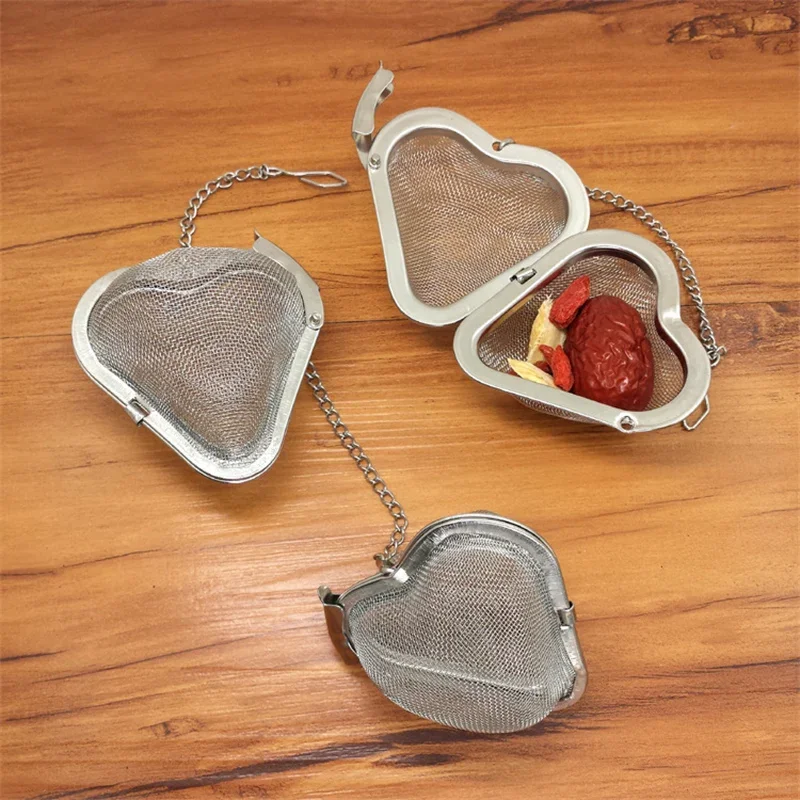 Edelstahl Ovaler Herzförmiger  – Coffee Tea Infuser Bewertung und Preis